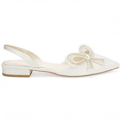 KENDRA Wedding Pearl Flat Shoes For Brides