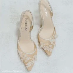 LIBBY Lily Of The Valley Wedding Heel