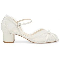 OCTAVIA Block Heel Mary Jane Shoes For Bride