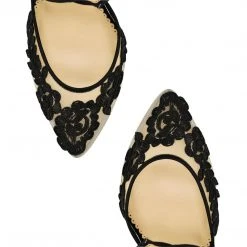 Black Mesh Heels, Anita Black