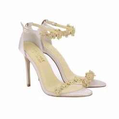 MARIEE Wedding/Evening Pink Shoes With Bows