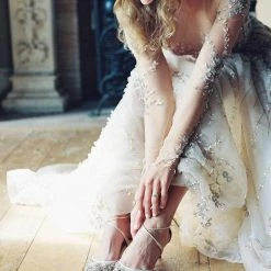 FRANCES IVORY Kitten Heel Wedding Shoes Ivory With Crystals 7 FRANCES IVORY Kitten Heel Wedding Shoes Ivory With Crystals