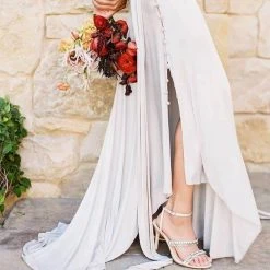 BELINDA Crystal Strap Heels, Evening Sandals Crystal Wedding Shoes