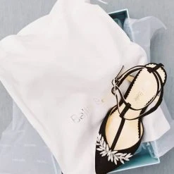 PAYGE Crystal Embellished Heels, T Strap Pumps Evening 7 PAYGE Crystal Embellished Heels, T Strap Pumps Evening