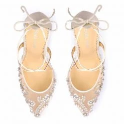 FLORENCE Crystal Embellished Heels For Weddings