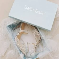 FLORENCE Crystal Embellished Heels For Weddings