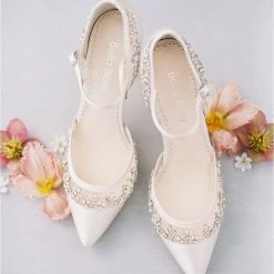 EMMA Embellished Crystals D'Orsay Wedding Shoes