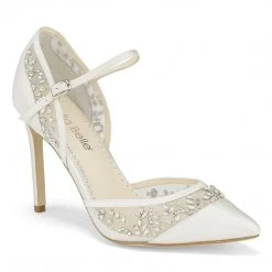 EMMA Embellished Crystals D'Orsay Wedding Shoes