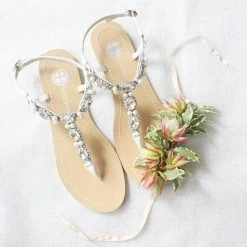 HERA Ivory Pearl Wedding Shoes