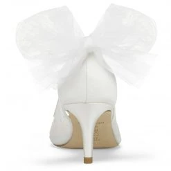 MAGGIE Polka Dot Slingback Pumps Low Heel 4 MAGGIE Polka Dot Slingback Pumps Low Heel