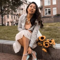 ANNALISE BLUE Blue Kitten Heel Wedding Shoes Vintage Bridal Heels