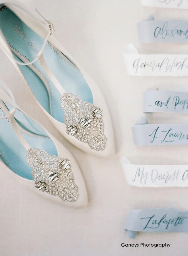 ANNALISE IVORY Ivory Art Deco Wedding Shoes ANNALISE IVORY Ivory Art Deco Wedding Shoes